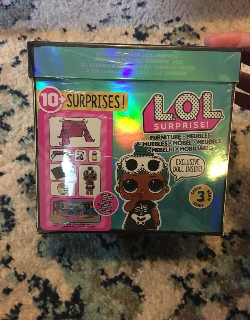 lol surprise sleepover furniture set